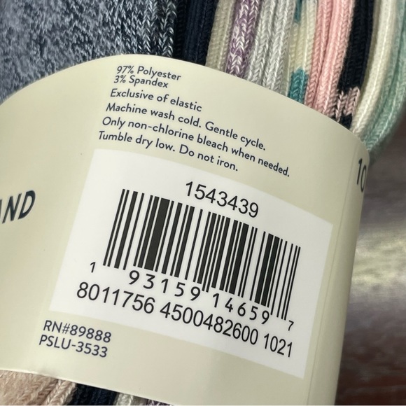 Lucky Brand Women's Super Soft No Show Socks 10 Pairs Size 4-10 Multi Colors New - Picture 11 of 16